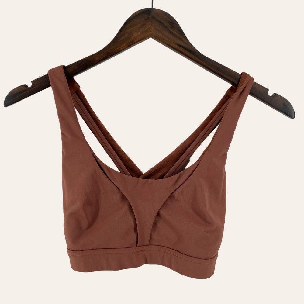 Lululemon Stash It All Bra in Ancient Copper